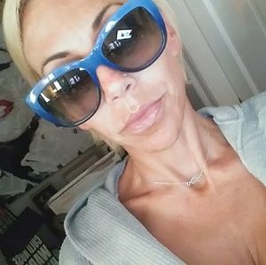 Blue Bobbi Brown sunglasses NWOT